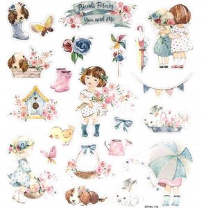 Αυτοκόλλητα Dalprint DPCRAFT Marisella x Me glitter 22 τεμ. Dalprint 8128007 5903925000047