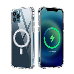 Anti Shock 1,5 mm Mag case for iPhone 16 Plus 6,7&quot; transparent big hole + button 5906961945693