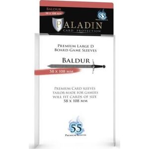 Board&Dice Koszulki na karty Paladin - Baldur (58x108mm)