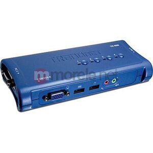 Przełącznik TRENDnet 4 PORT USB KVM SWITCH KIT (TK-409K) - Z010284