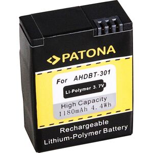 Patona Patona GoPro HD Hero 3 φωτογραφικές μπαταρίες 1050mAh 3,7V Li-Ion 6059929 4260284325725