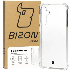 Bizon Case Salpa Samsung Galaxy M55 5G clear