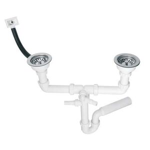 Syfon McAlpine Syfon rurowy podwójny 1,5" (HC7HC12R-POL1)