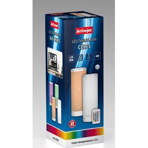 Lampa stołowa Activejet Lampa dekoracyjna LED Activejet AJE-CERES RGB