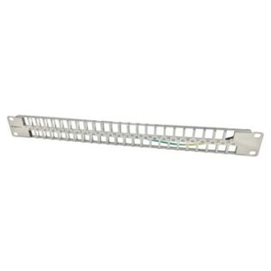 Alantec Patch panel 19" modularny 48 portów 1U z podporą niewyposażony ALANTEC