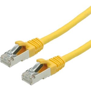 Value PatchCord S/FTP, Kat.6, 1.5m, LSOH, żółty (21.99.0713)