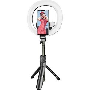 Selfie stick Puluz Selfie stick/statyw Puluz z podwójnym oświetleniem LED