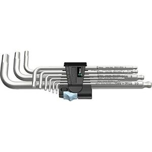 Wera Wera 3950/9 Hex-Plus Stainless 1 - L-key set, metric, stainless steel