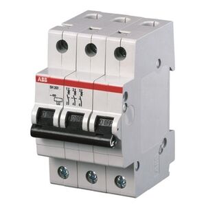 ABB Wyłącznik nadprądowy SH203-B16 3P B 16A 2CDS213001R0165