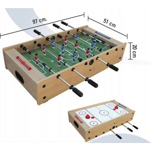 Usorteret Futbolo stalas F-MINI 2 IN1 telescopic rods