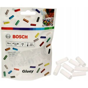 Pistolet do kleju Bosch Bosch Accessories Gluey Heißklebesticks 7 mm 20 mm Transparent 55 g 70 St. (2608002004)