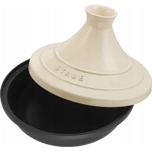 STAUB Staub Tajine 20cm round, cream cast iron, Tagine specialities