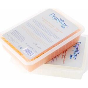 Depilflax DEPILFLAX 100 PARAFINA POMARAŃCZA I BRZOSKWINIA 500 G