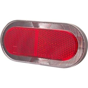 SPANNINGA Lampka tylna na bagażnik ELIPS XDS 80mm pod dynamo (303203)
