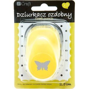 Artequipment DP CRAFT DZIURKACZ OZDOBNY 2,5CM MOTYL uniw