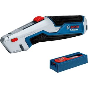 Bosch Bosch universal knife and blade set 63 x 19mm, carpet knife (blue/grey, incl. 13 blades)