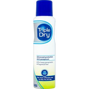 Triple Dry Bezzapachowy antyperspirant w aerozolu Triple Dry 150ml