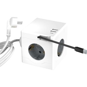 Kabel zasilający MicroConnect Power Cube, 3 Schuko outlets,
