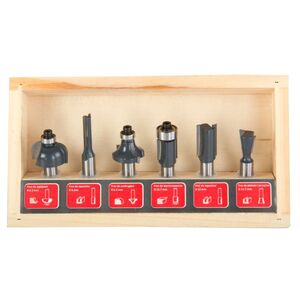 Pro-Line Zestaw frezów do drewna 8mm 6szt. 93121