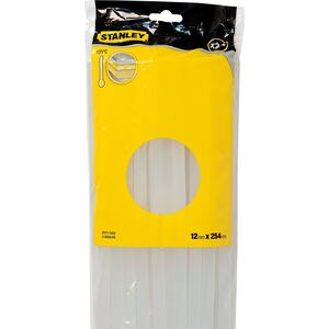 Wkłady klejowe Stanley 12 mm x 250 mm przezroczyste 24 szt. STHT1-70432