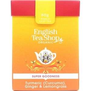 English Tea English Tea Shop, Herbata sypana, Turmeric, Ginger & Lemongrass, 80 g