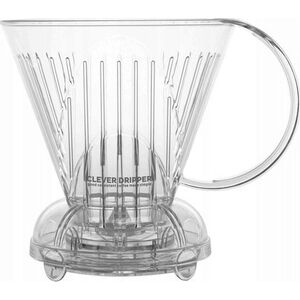 Clever Clever Dripper - Zaparzacz do kawy L 500ml przezroczysty + 100 filtrów