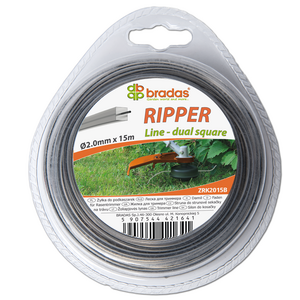 Bradas Żyłka Ripper Dual kwadrat 2,7mm 15m blister (ZRK2715B)