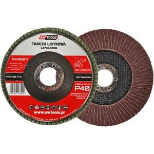 AWTools ściernica listkowa 125mm P60 (AW56012)