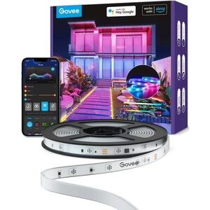 Taśma LED Govee H6172 Zewnętrzna 10m| Taśma LED| Wi-Fi, Bluetooth, RGBIC, IP65