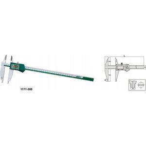 Insize CALIPER 300 ΨΗΦΙΑ. 12 3V/DATA 2-ΣΕΛΙΔ 6612639 6928640300851