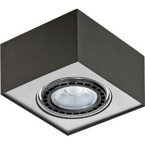 Lampa sufitowa Azzardo Lampa natynkowa kostka czarna AZzardo PAULO 1 AZ0959
