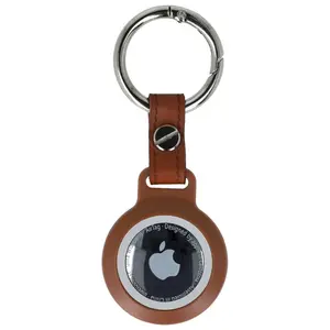Bizon Case Locator Waterproof Apple AirTag brown