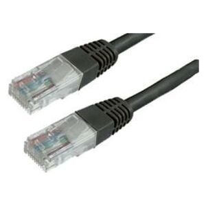 MediaRange Patchcord, UTP, Cat6, 1m, czarny (MRCS119)