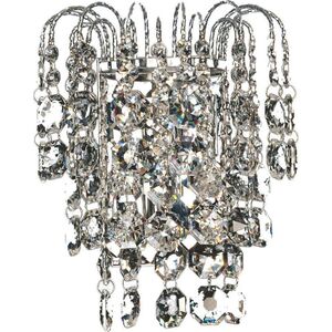 Lampa wisząca VEN Kinkiet LAMPA ścienna VEN K-B 0131/2 glamour OPRAWA z kryształkami przezroczysta