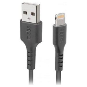 Kabel USB SBS Mobile USB-A - Lightning 1 m Czarny (JAB-7541185)