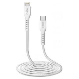 Kabel USB SBS Mobile USB-C - Lightning 2 m Biały