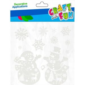 Craft with Fun OZDOBA BN NAKLEJKI NA SZYBE BALWANEK CF 12/144