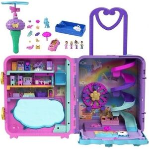 Mattel Polly Pocket. Zestaw Walizka wakacyjny kuror HKV43