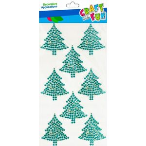 Craft with Fun OZDOBA BN KRYSZTALKI SPRZYL CHOINK8SZT CF 12/