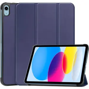 Bizon Case Tab Croc Apple iPad 10 10.9 2022 navy blue