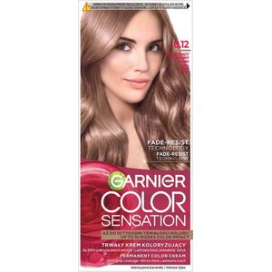 Garnier GARNIER Color Sensation Krem koloryzujący nr 8.12 - Opalizujący Różowy Blond 1op.