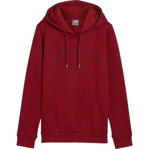 Puma Bluza damska Puma Ess  Logo LAB Hoodie FL bordowa 682987 13 M
