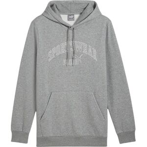 Puma Bluza męska Puma Ess  Logo LAB Gradient Hoodie FL szara 681775 03 L