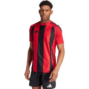Adidas Koszulka męska adidas Striped 24 Jersey czerwono-czarna IW4556 2XL