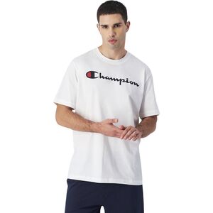 Champion Koszulka męska Champion SS Tee biała 220256 WW001 XL