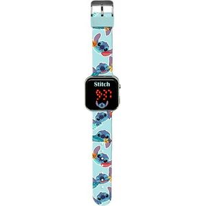 Zegarek LED z kalendarzem Stitch LAS4039 Kids Euroswan