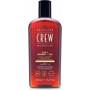 AMERICAN CREW_3-in-1 Ginger + Tea szampon + żel pod prysznic + odżywka w jednym 450ml