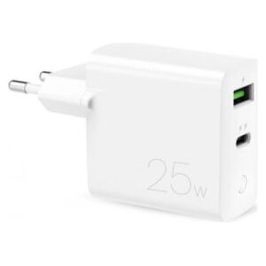 Ładowarka Puro Mini Fast Travel Charger 1x USB-A 1x USB-C 3 A (PUR521WHT)