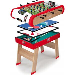 Smoby Stół Powerplay 4w1 Piłkarzyki Bilard Tenis Hokej Lumarko!