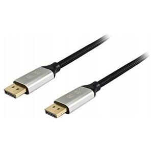 Equip 119263 kabel DisplayPort 3 m Aluminium, Czarny